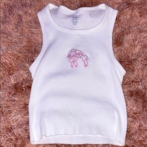 Whispering Girls Tank Brandy Melville